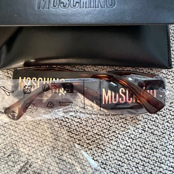 Moschino Brown Tortoise Havana Sunglasses NWT MOS146/S main image 10